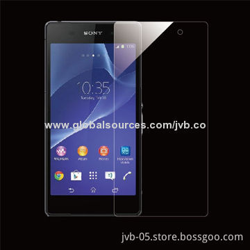 Clear Screen Protector for Sony Xperia Z2, Front and Back Film, High-transparency